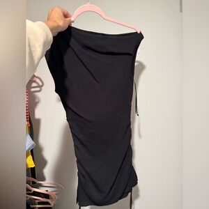 Lioness off shoulder black dress